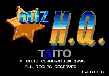 Quiz H.Q. (Japan) screen shot title